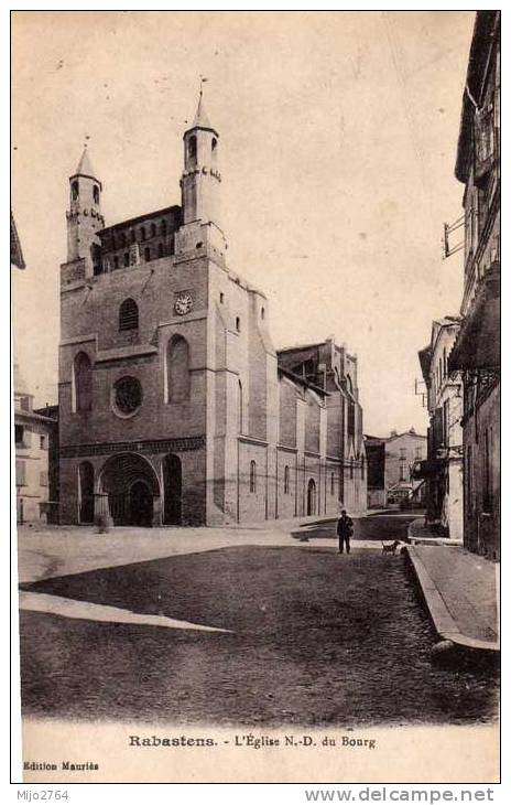 RABASTENS    L EGLISE N D DU BOURG - Rabastens