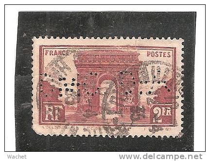 Perforé/perfin/lochung France No 258 DMC  Dolffus Mieg Et Compagnie - Otros & Sin Clasificación