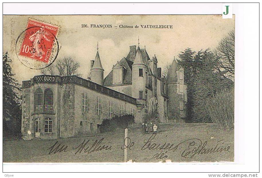 CPA (79) François- Château De VAUDELEIGUE   ( 008 ) - Autres & Non Classés