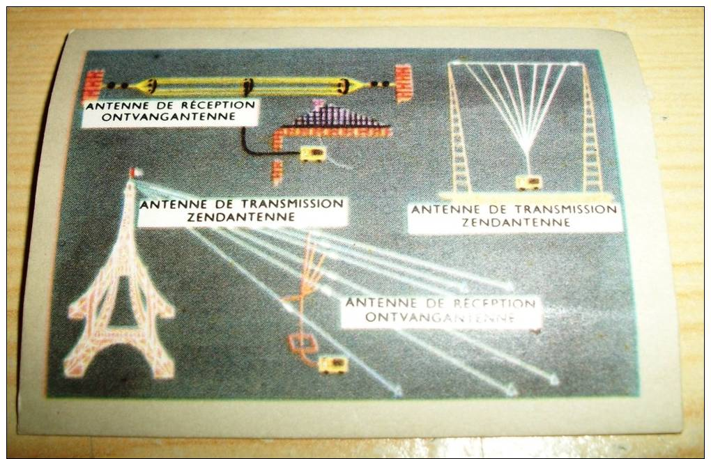 CHROMO INSTRUCTIF - CHOCOLAT JACQUES - 2ème SERIE - N°317 - SCIENCES - PHYSIQUE - ELECTRICITE - ANTENNES - Jacques