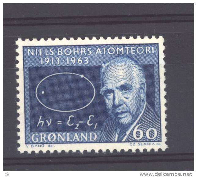 Groenland  -  1963  :  Yv  54  ** - Nuovi