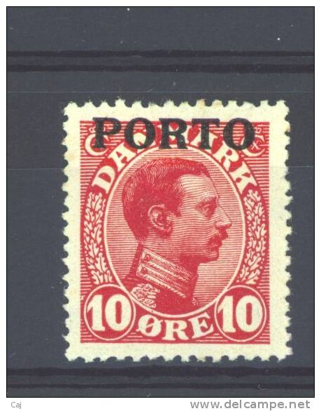 Danemark  -  Taxes  -  1921  :  Yv  4  * - Postage Due