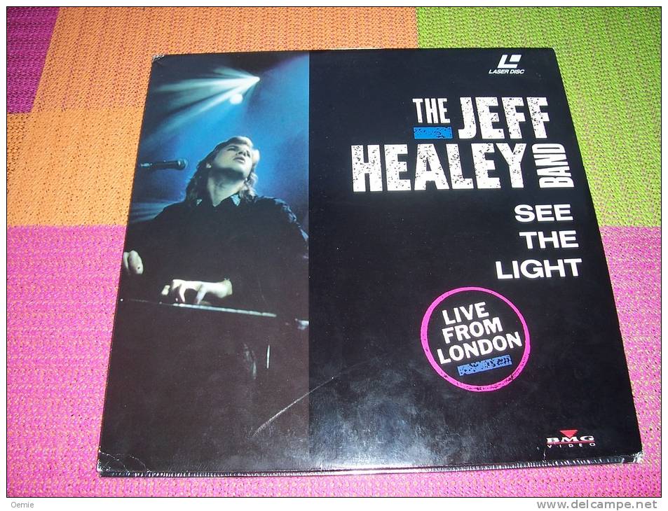 LASERDISC  CDV   °°°   THE JEFF HEALEY BAND - Otros