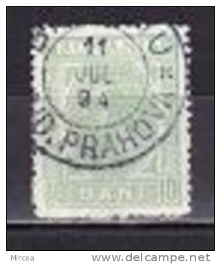 M-1850 - Roumanie 1893 Yv.no.104 Oblitere - 1858-1880 Moldavia & Principato