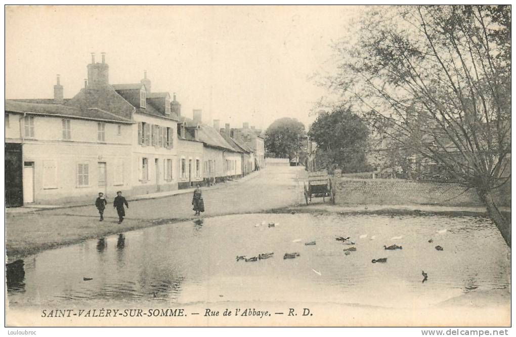 80 SAINT VALERY SUR SOMME RUE DE L'ABBAYE - Saint Valery Sur Somme