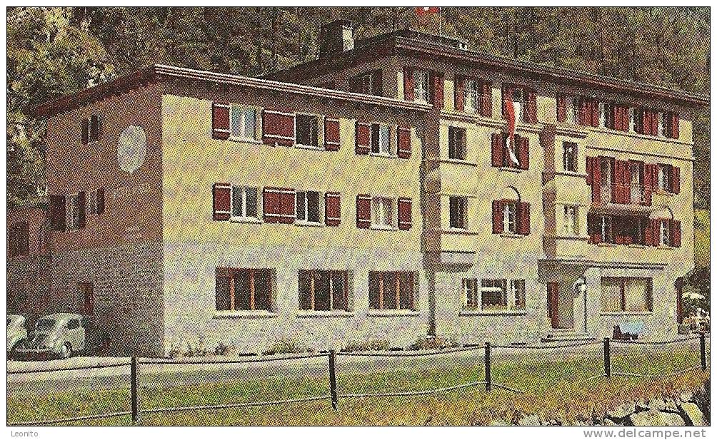 Sils-Maria Segl Hotel MARIA Engadin Pro Patria Briefmarke 1958 - Sils Im Engadin/Segl
