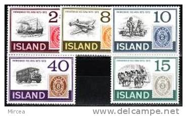 Islande 1973 - Yv.no.426-30 Neufs** - Unused Stamps