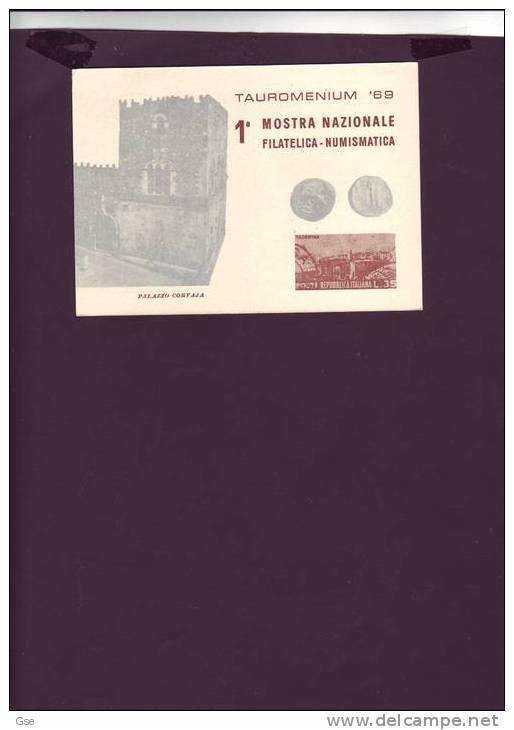 ITALIA 1969 - Mostra Nazionale Tauromenium´69 - Taormina - Monnaies