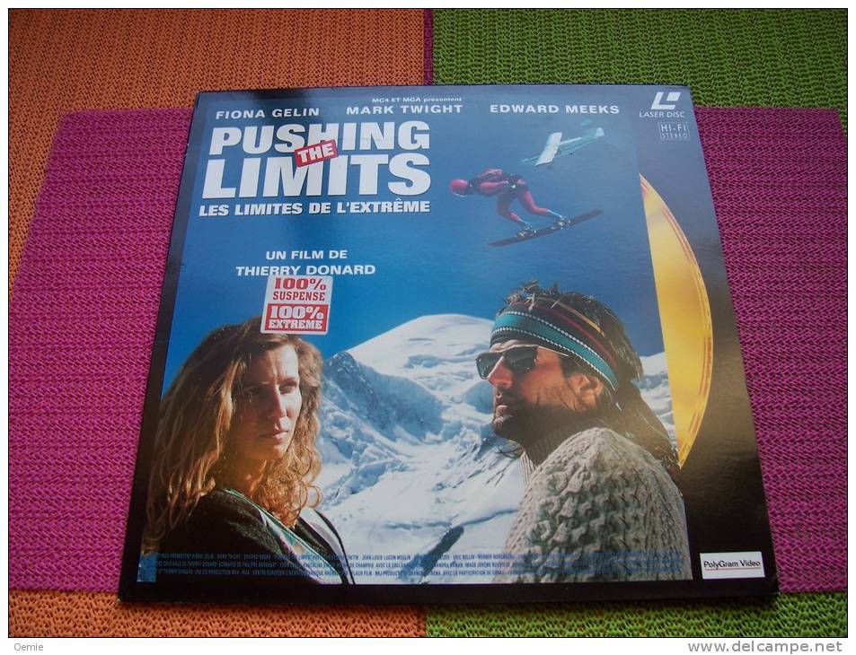 LASERDISC  CDV  °  PUSHING THE LIMITS  / LES LIMITES DE L' EXTREME - Otros