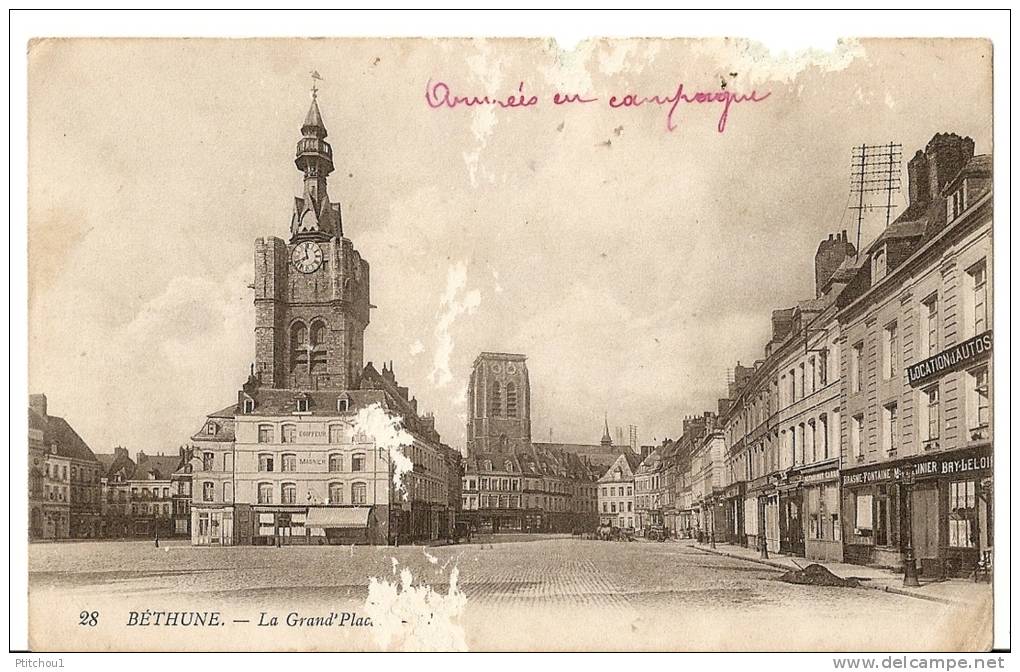 La Grand'Place "armées En Campagne" - Bethune