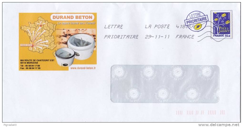 ENVELOPPES , DURAND BETON , Le Regard Tourné Vers L'avenir - 1961-....