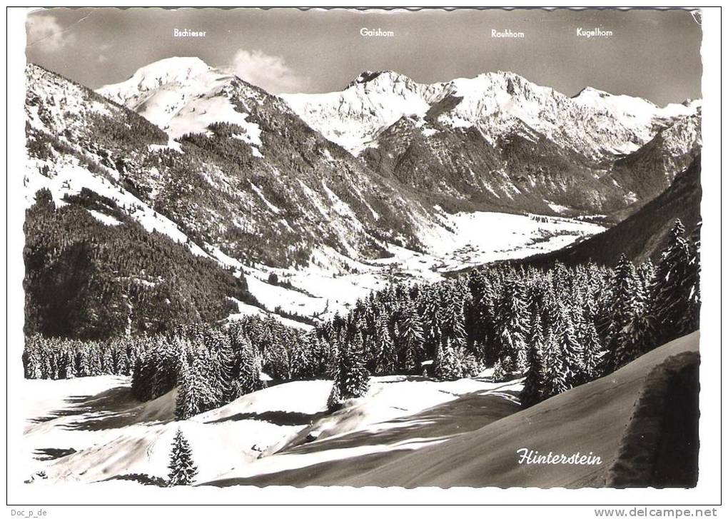 Germany - Hindelang Und Hinterstein - Blick Ins Hintersteiner Tal - Hindelang