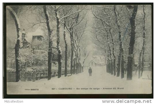 14 CABOURG /           En Temps De Neige - Avenue Du Nord          / - Cabourg