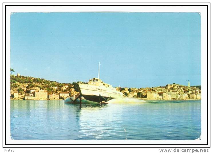 Postcard - Mali Lošinj, Ship Vihor    (V 5680) - Croazia