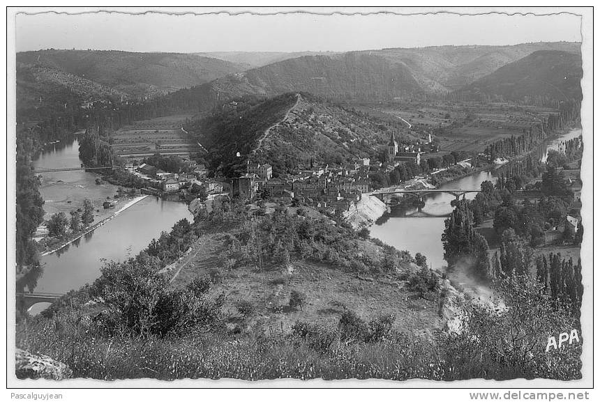 CPSM LUZECH VUE GENERALE  - CARTE PHOTO - Luzech