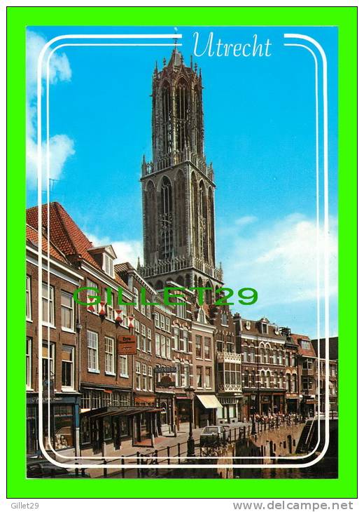 UTRECHT, NEDERLAND - VISMARKT MET DOMTOREN HOOGSTE KERKTOREN VAN NEDERLAND - - Utrecht