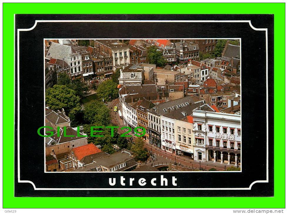 UTRECHT, NEDERLAND - GEZICHT VANAF DOMTOREN OUDEGRACHT - VIEW FROM DOM TOWER - - Utrecht