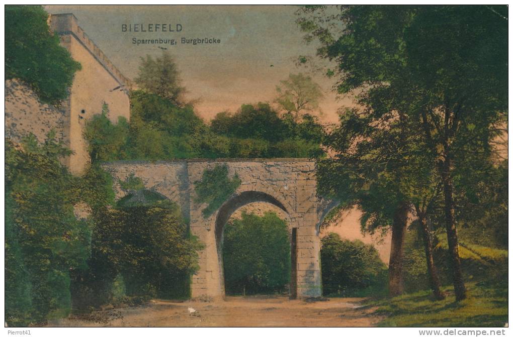 ALLEMAGNE - BIELEFELD - Sparrenburg, Burgbrücke - Bielefeld