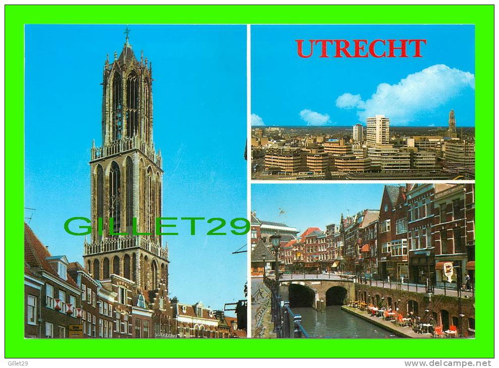 UTRECHT, NEDERLAND - DOMTOREN HOOGSTE KERKTOREN - HOOG CATHARIJNE IN VOGELVLUCHT - - Utrecht