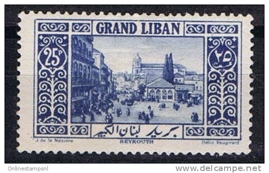 Grand Liban: 1925, Maury 62, Neuf * / MH - Altri & Non Classificati