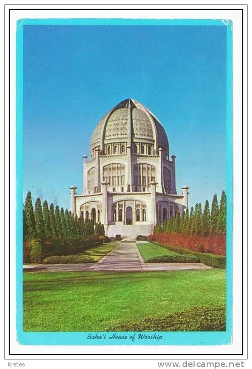 Postcard - Bahai House Of Worship   (V 5773) - Altri & Non Classificati