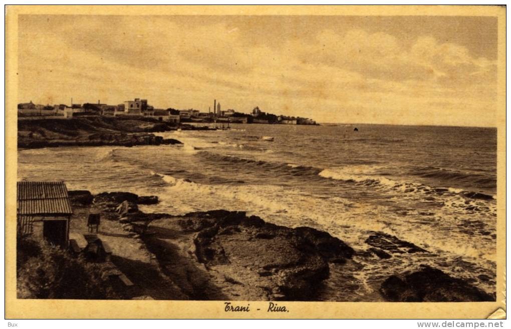 TRANI BARI PUGLIA NON VIAGGIATA COME DA FOTO - Trani