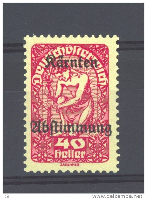 Autriche  -  1920  :  Mi  327  * - Unused Stamps