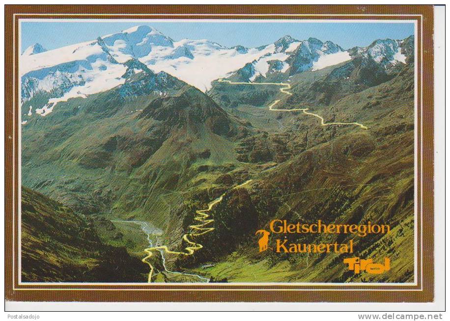 (934) PANORAMASSTRASSE MIT WEISSEEFERNER. KAUNERTAL - Kaunertal