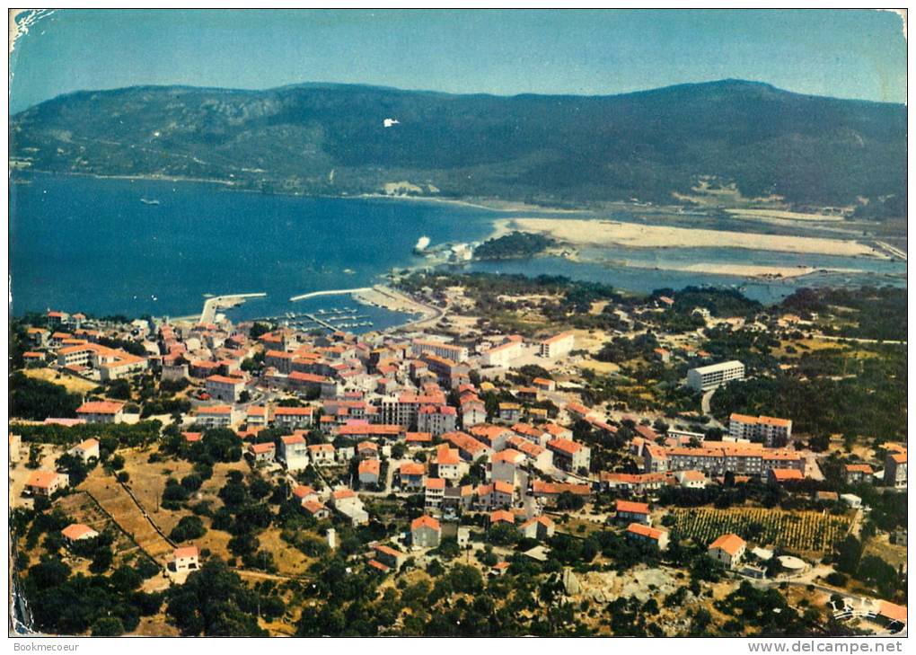 CORSE  LOT DE 4 CARTES   PORTO VECCHIO  LE PORT- LE CLUB  MEDITERRANEE  DANS LE GOLFE DE SANTA GIULIA - VUE GENERALE - Corse