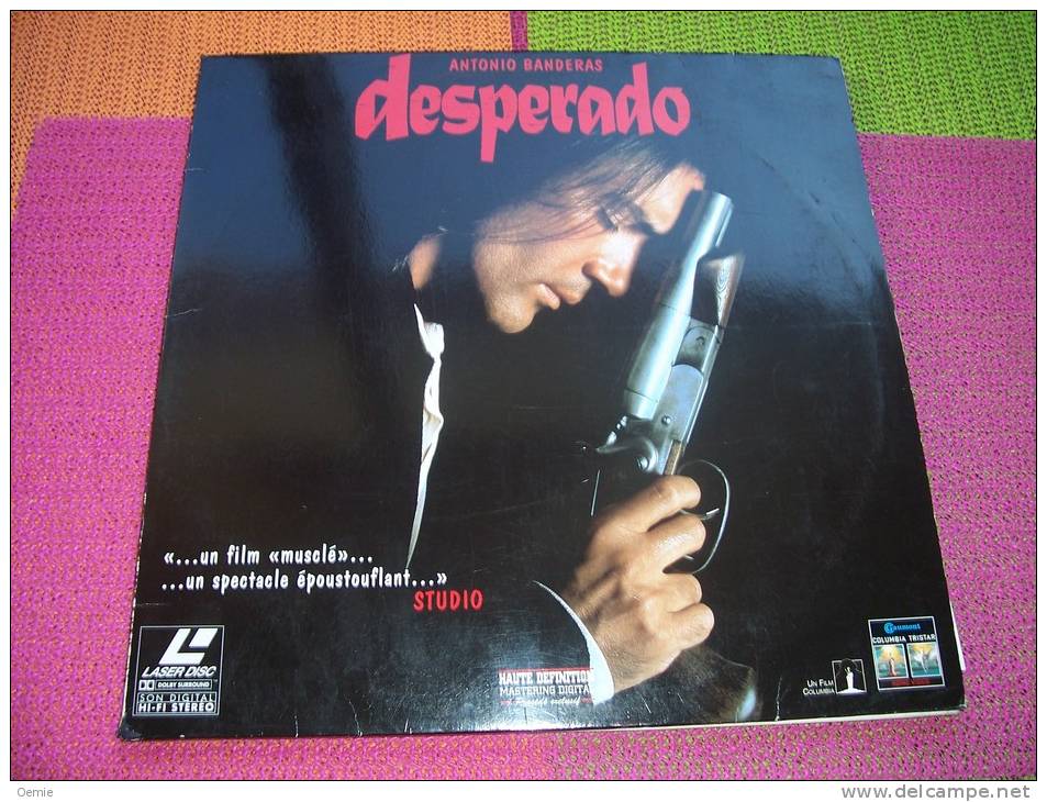 LASERDISC CDV ° DESPERADO  AVEC ANTONIO BANDERAS - Autres Formats