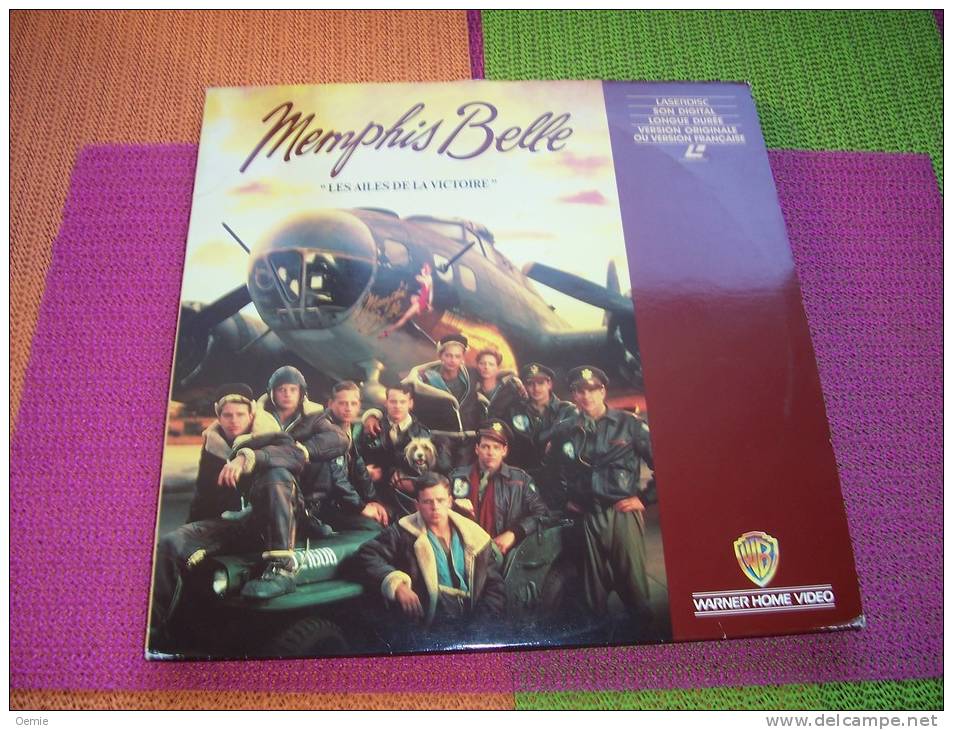 LASERDISC CDV °  MEMPHIS  BELLE  LES  AILES DE LA VICTOIRE - Andere Formaten