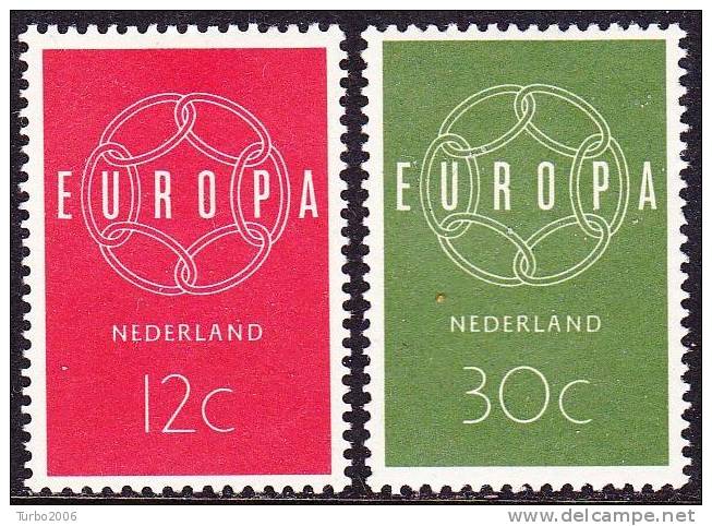 1959 Europa / CEPT NVPH 727 / 728 Ongestempelde Serie - Unused Stamps
