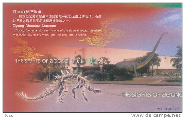 Fossil Dinosaur  , Pre-stamped Card , Postal Stationery - Fossiles