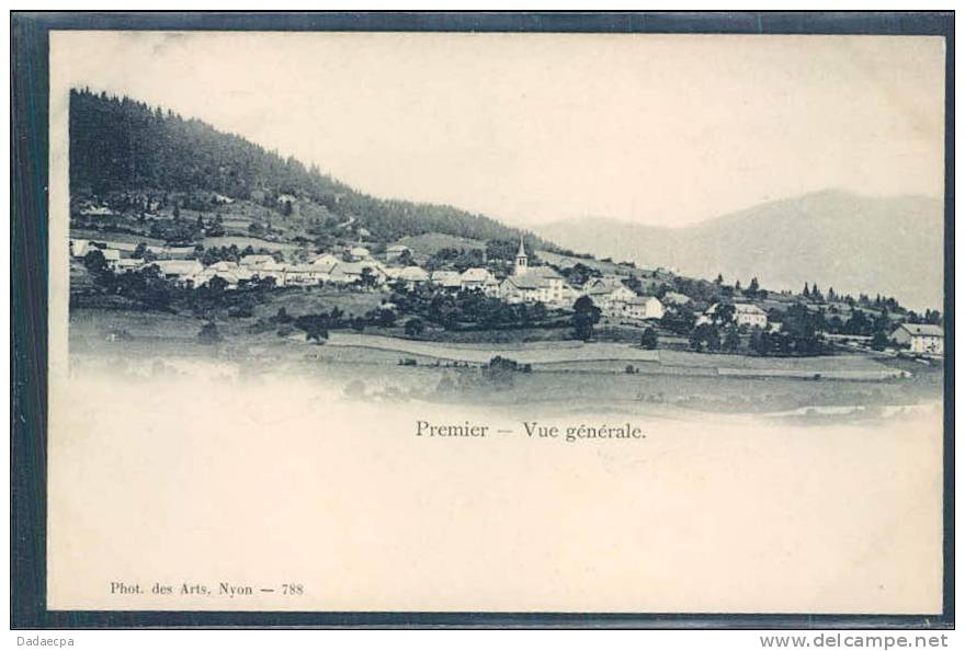 Vaud, P - Premier, Vue Générale, - Premier