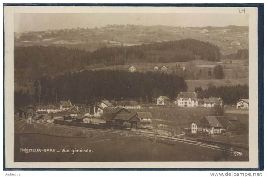 Vaud, P - Palézieux - Gare, Train, Zug, Eisenbahn, - Palézieux