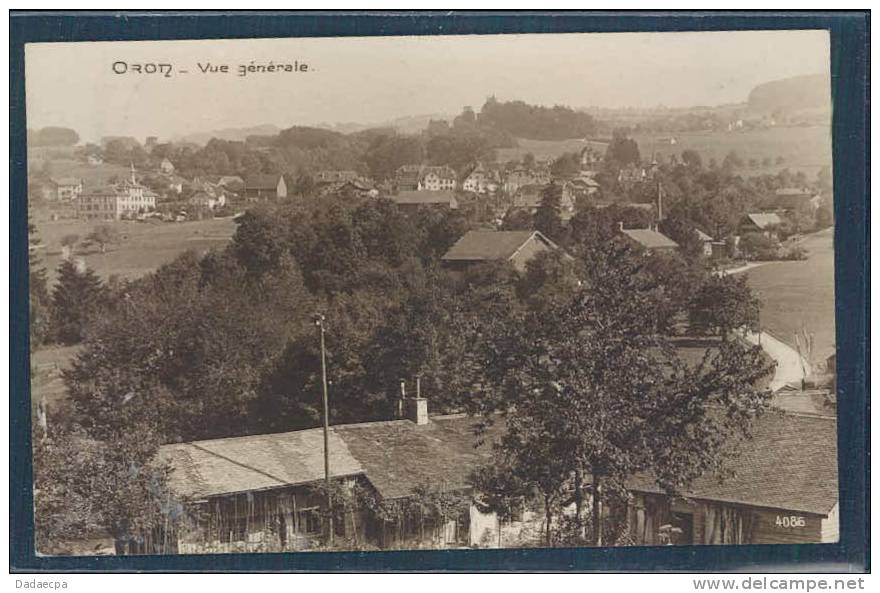 Oron, Vue Générale, - Oron