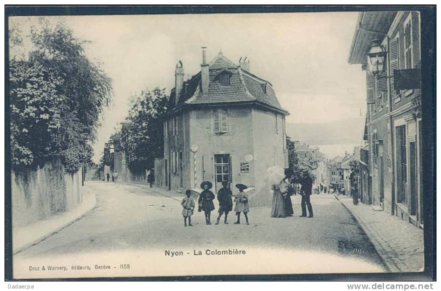 Nyon, La Colombière, Animée, - Colombier