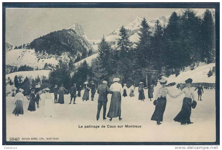 Hauts De Montreux - Clarens, Patinage De Caux, Animée, - Montreux