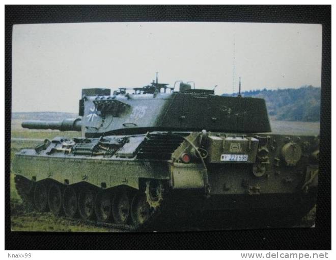 Tank - Réservoir - Behälter - AV Leopard - II Type Compound Armoured Tank (Germany) - Ausrüstung