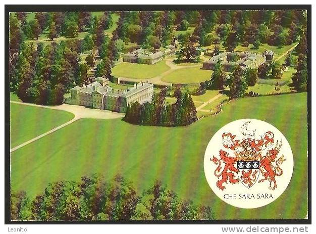Woburn Abbey Aerial View Home Of The Dukes Of Bedford CHE SARA SARA 1977 - Bedford