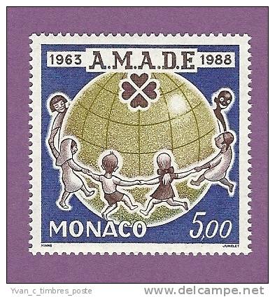 MONACO TIMBRE N° 1625 NEUF SANS CHARNIERE AMADE - Postzegelboekjes