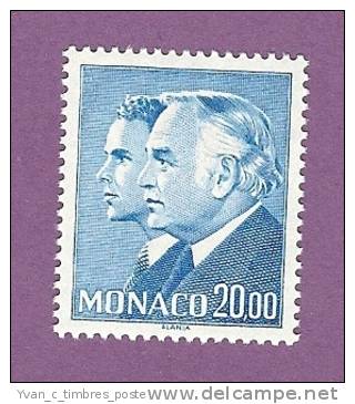 MONACO TIMBRE N° 1614 NEUF SANS CHARNIERE PRINCE RAINIER III ET PRINCE ALBERT - Postzegelboekjes