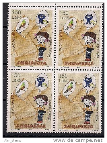 2011 Albanien Mi. 3335 **MNH  Bloc  Of 4 Pc  Europa - 2010