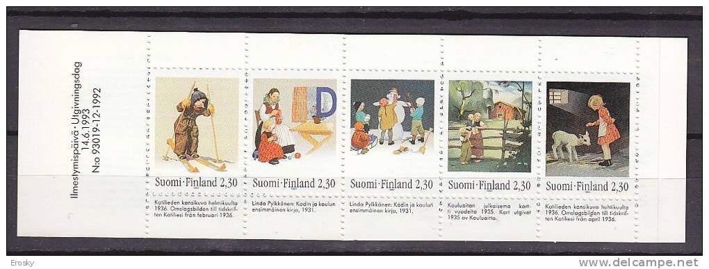 E611 - FINLANDE FINLAND Yv N°C1184 CARNET ** ANIMAUX ANIMALS - Libretti