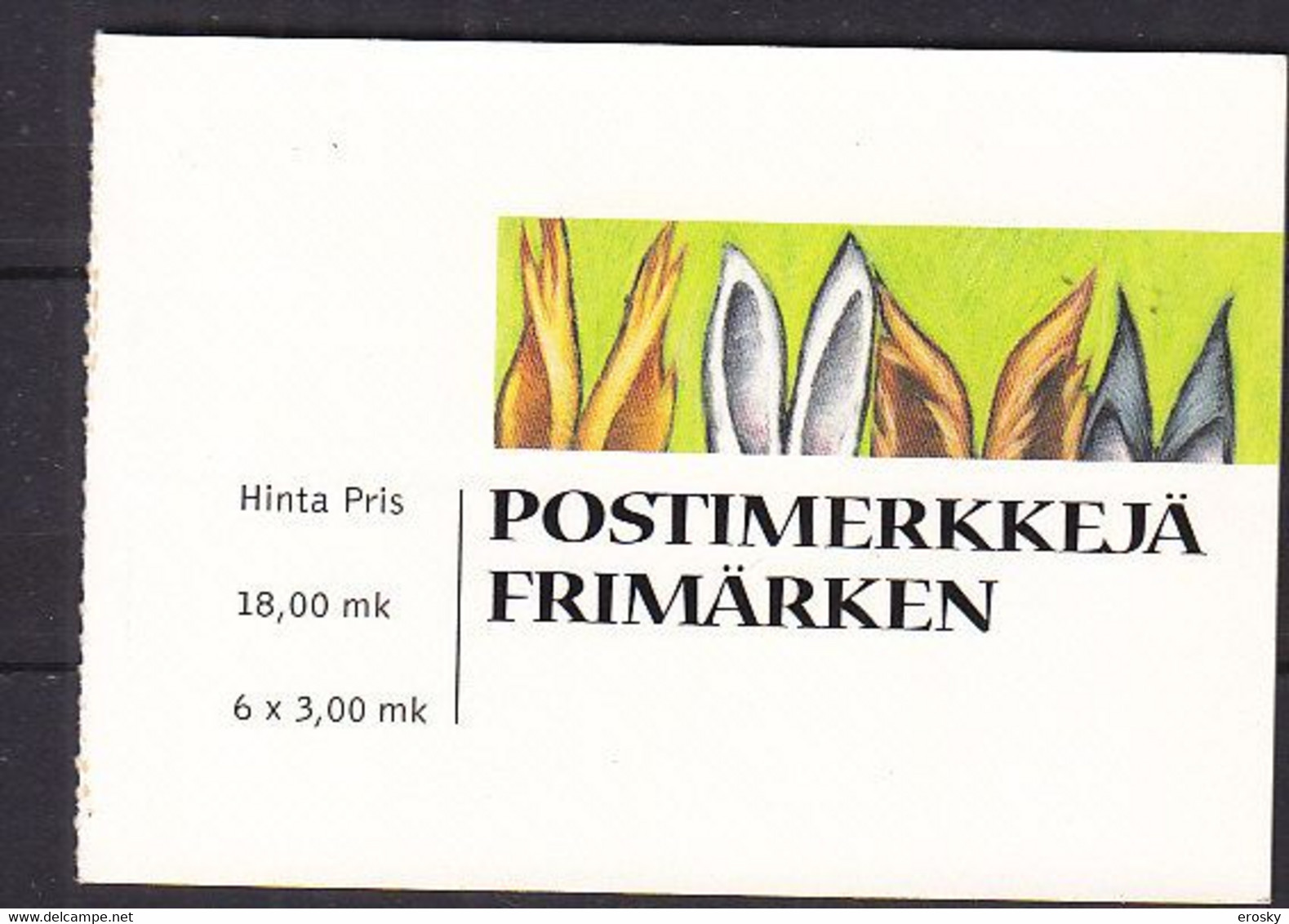 E621 - FINLANDE FINLAND Yv Yv N°C1430 CARNET ** ANIMAUX ANIMALS - Carnets