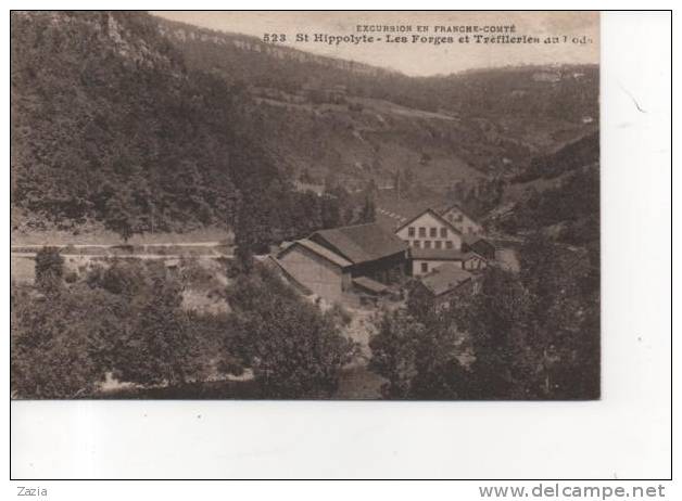 25.295/ ST HIPPOLYTE - Les Forges Et Trefleries Du Lods - Saint Hippolyte