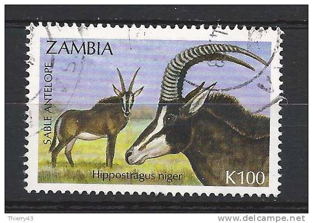 Zambia 1992 - Fauna, Antilope, 100 K.  Y&T 561  Mi. 606  Used - Zambie (1965-...)