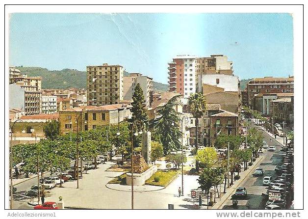 59635)cartolina Illustratoria Piazza Armerina - Piazza Generale Antonio Cascino E Panorama - Enna