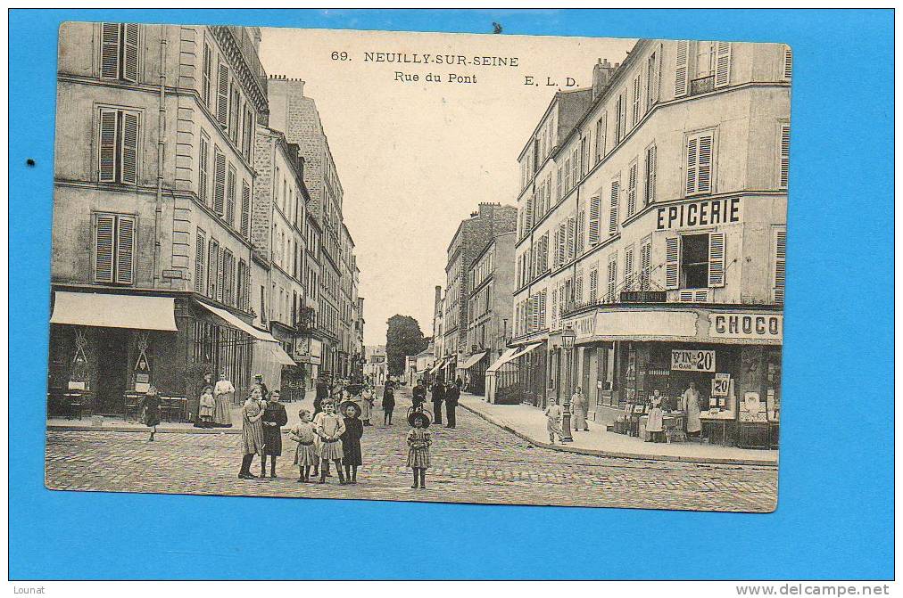 92 NEUILLY Sur SEINE : Rue Du Pont (épicerie) - Neuilly Sur Seine