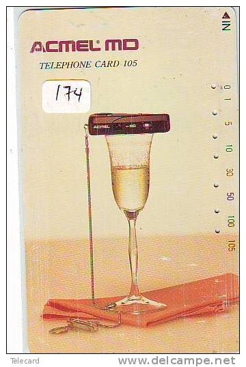Télécarte Japon * Alcool * VIN France (174) Japan Phonecard * WINE *  Alkohol WEIN Telefonkarte * VINO * ACMEL - Alimentation